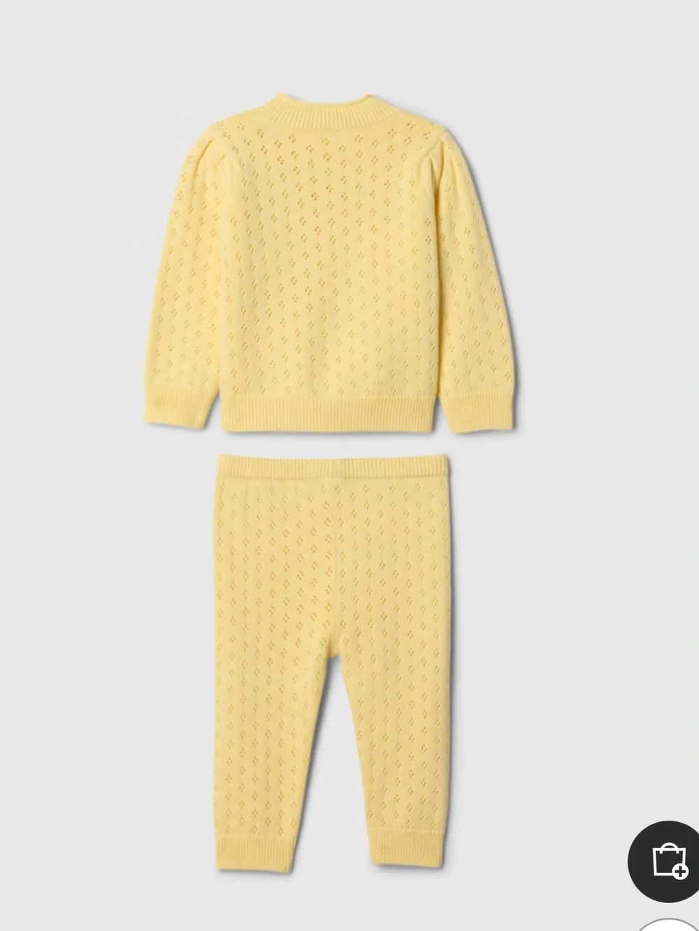 GAP Baby Pointelle Sweater Set